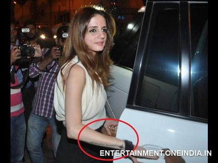 What Does Sussanne Khan's New Tattoo Say?