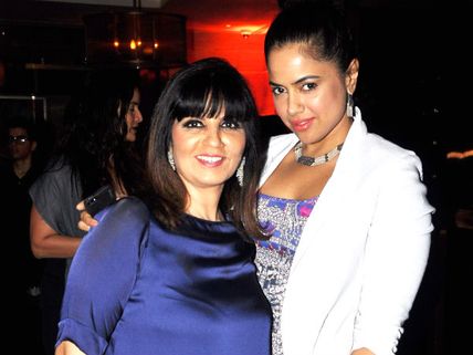 Pics: Sameera Reddy Makes First Appearance Post Her Marriage