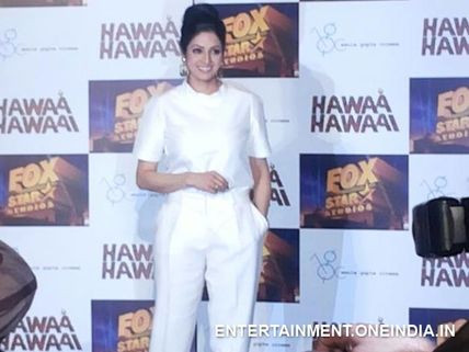 Sridevi Launches Trailer of Hawaa Hawaai!
