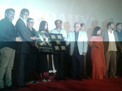 Amitabh Bachchan Unveiled Hindi Trailer Of Rajinikanth's Kochadaiiyaan!