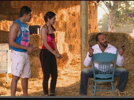 Khatron Ke Khiladi 5: Karanvir, Teejay Get Tickled With Current By Rohit Shetty!