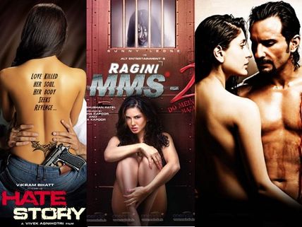 B'wood Actresses Who Went Topless On Movie Posters