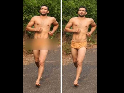 Original Photo: Diganth Did Not Run Naked For Yogaraj Bhat's Film