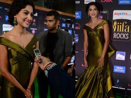 IIFA Rocks 2014 Live: Gauhar Khan Arrives