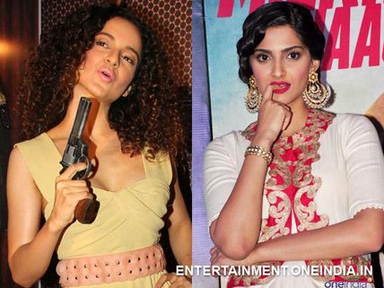 See How Kangna Ranaut Fires Back At Sonam's Comments!