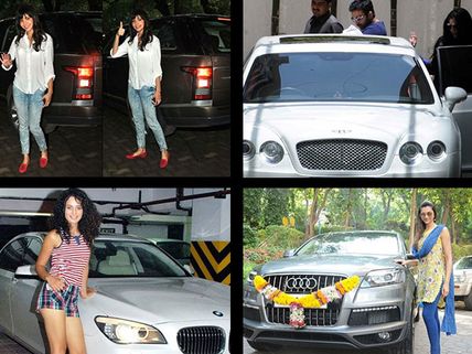 Bollywood Babe's Swanky Car Collection
