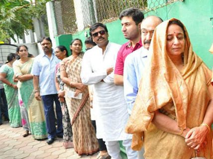 Media Magnified Chiranjeevi Jumping Queue During Voting: Teja