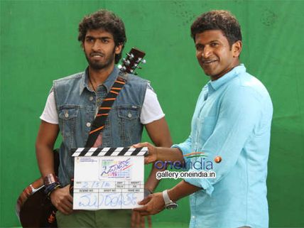 Photos: Puneet Rajkumar Taps The Clap For Dr Rajkumar’s Grandson Vinay’s Siddhartha 