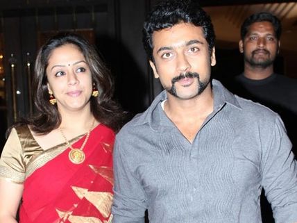 Surya-Jyothika Off To US