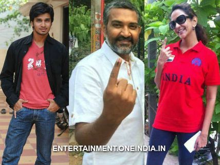 Tollywood Stars Urge Fans To Cast Their Votes 