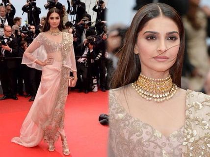 Cannes 2014: Sonam Kapoor Goes Desi At Foxcatcher Premiere