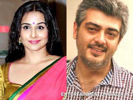 Ajith's Next Heroine: Vidya Balan!