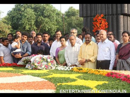 Photos: Jr NTR, Kalyan Ram At NT Rama Rao's 91st Birth Anniversary