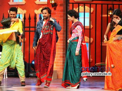 Photos: Humshakals Hasee House Saw Saif Ali Khan, Riteish Deshmukh Try On Sarees!