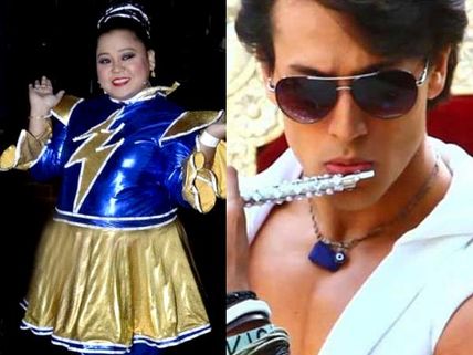 Bharti Singh Flirts With Tiger Shroff On DID L'il Masters Sets!
