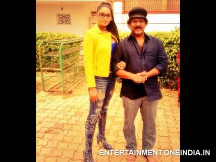 Photos: Ravichandran Graces Ragini Dwivedi's Ranachandi Movie Launch