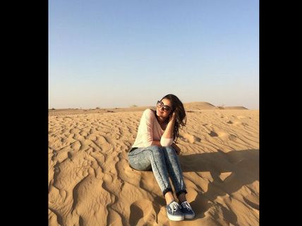 Pics: Parineeti Chopra Holidaying in Abu Dhabi