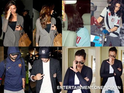 Celebrities Caught Hiding Their Faces