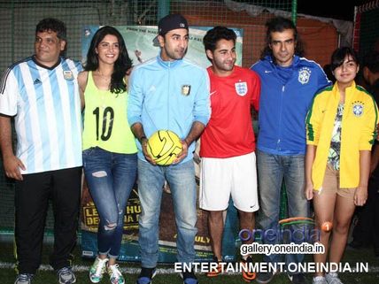 Ranbir Kapoor Plays Football With Armaan Jain