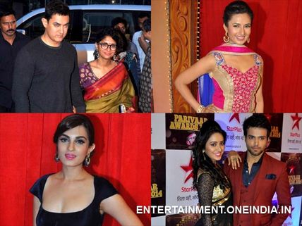 Star Parivaar Awards 2014 Red Carpet Photos: Aamir Khan-Kiran Rao, Divyanka Tripathi, Rithvik-Asha.!