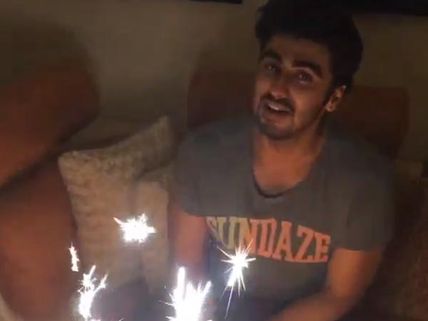 Watch: Sonam Surprise Arjun Kapoor With 3 Birthday Cakes!