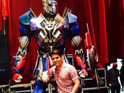Kapil Sharma Feels Proud As Transformers Promote Film On Comedy Nights