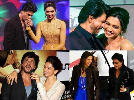 Rarest Of The Rare Pics Of Shahrukh And Deepika