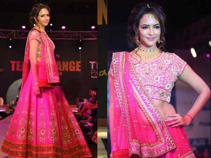 Tollywood Stars Walk Ramp At Teach For Change Fashion Show