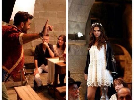 Ranbir Kapoor-Deepika Padukone Fun Dance On Tamasha Sets (Clip)