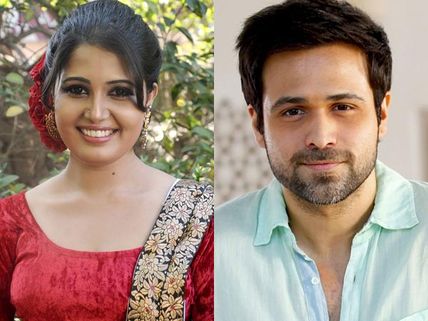 Is Sandra Amy Sharing A Kiss With Emraan Hashmi?