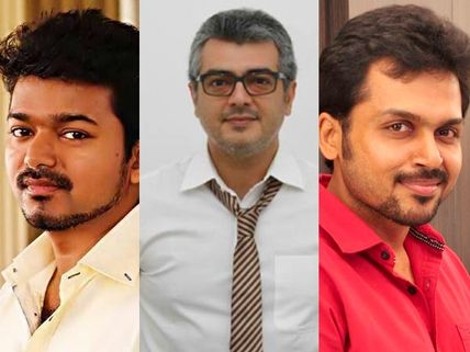 Vijay, Ajith, Karthi Considered For Moondru Mugam Remake
