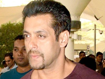 Salman Khan Pets 'Tiger'
