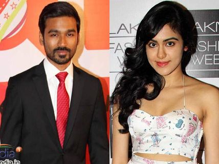 Dhanush-Adah Sharma In Center Fresh Ad