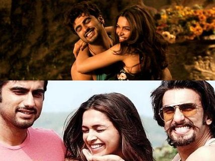 Deepika Padukone's Candid Moments With Arjun During Finding Fanny