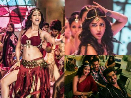 Pics: Shruti Haasan's Hot Item Number in Arjun, Sonakshi Starrer Tevar