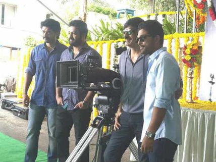 Allu Arjun, Jr NTR Launch Ravi Teja's Kick 2; Opening Ceremony Photos