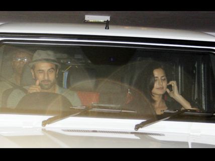 Caught: Lovebirds Ranbir Kapoor-Katrina Kaif At Karan Johar's Party
