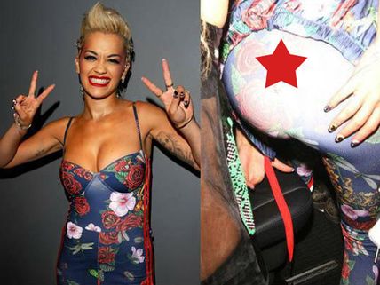 Rita Ora Suffers A Wardrobe Malfunction, Shows Off Butt