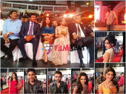 Photos: Chiranjeevi, Rana, Shriya, Pranitha On Red Carpet At SIIMA 2014