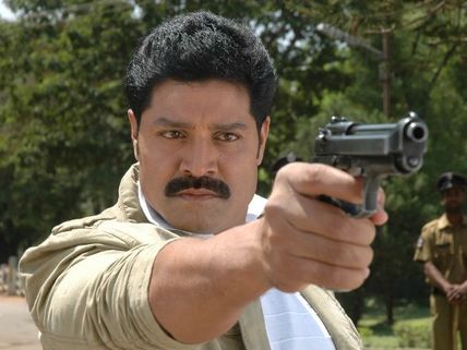 Srihari launches Manikyam 420 audio