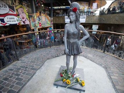 Amy Winehouse's Life-Size Bronze Statue Unveiled In London