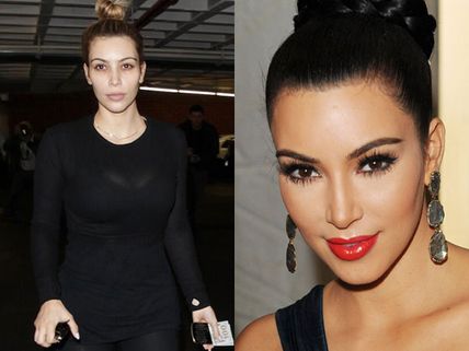 Kim Kardashian, Mila Kunis & Other Celebs Without Makeup!