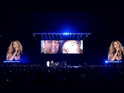 Beyonce, Jay Z Get Emotional, Shares An Exclusive Family Video On The Stage