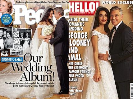 First Wedding Pics Of George Clooney And Amal Alamuddin
