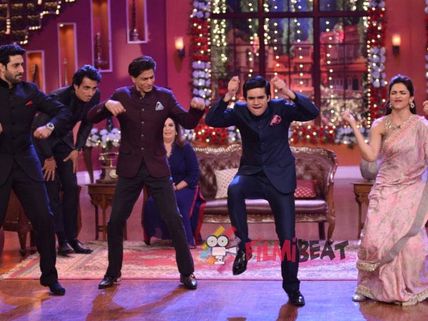 Photos: Shahrukh, Deepika, Abhishek Dazzle Kapil's Comedy Nights! 