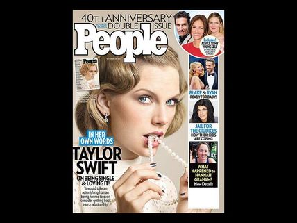 Taylor Swift Graces People Cover In Mia Farrow's Great Gatsby Look