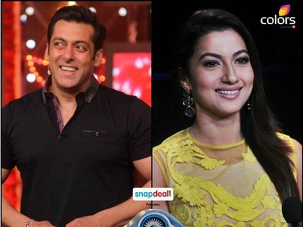 Gauhar Khan Back On Bigg Boss 8, Handcuffs Contestants!