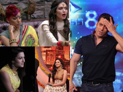 Upen, Karishma, Minissha, Diandra Cornered By Salman Khan On Bigg Boss 8! 