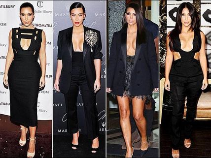 Birthday Girl Kim Kardashian, The 'Cleavage Show' Star