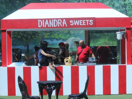 Bigg Boss 8: It's Diandra Vs Gautam In BB Mithaiwala Task! 